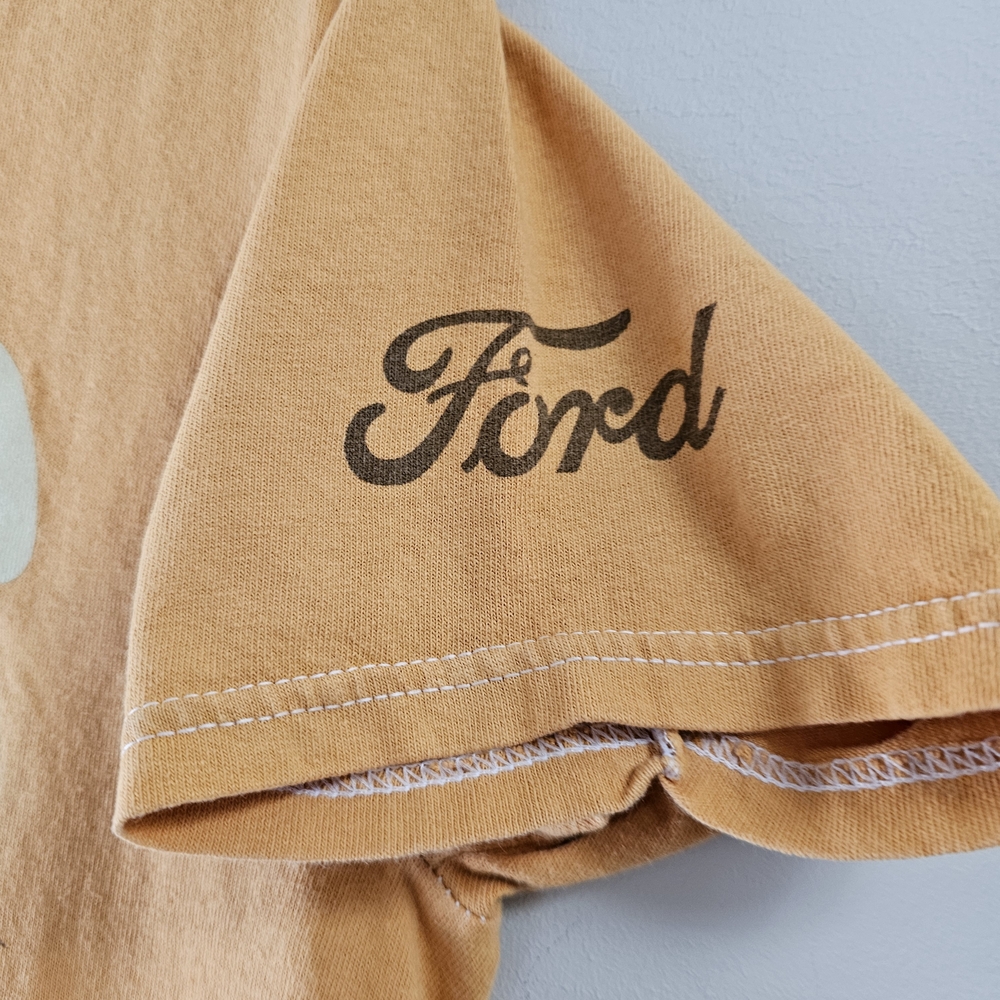 Ford Bronco Vintage Graphic Tee - Not Lost Just Exploring - Yellow XSmall - Picture 3 of 4